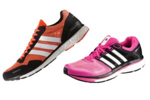 Imagen diferencia entre zapatillas running de hombre y de mujer